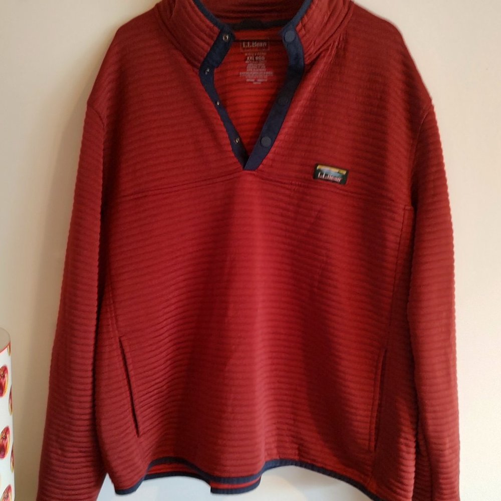 L.L. Bean Airlight 3/4 pullover - XXL